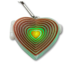 Maker Heart LED Locket - DIY Circuit for Love