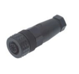 Złącze do samokonfekcjonowania M12 żeńskie proste 4-pinowe na przewód ELKA 4012 K PG7