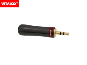 Redukcja wtyk jack 3,5mm - gniazdo jack 6,3mm stereo JP120 Tenebris...