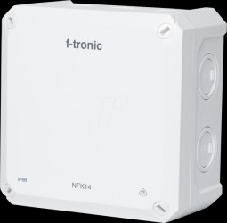 7340200 Damp area distribution box IP66, white, NEPTUNE Compact