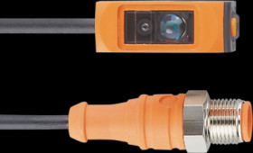 Diffuse sensor, 1-100 mm, NPN, 10-30 VDC, M12-connector, IP65/IP67, O6H704