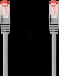 CCGL85221GY20 Patch cable, Cat.6, S/FTP, 2 m, gray