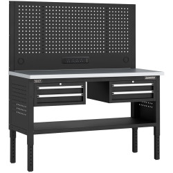 Sealey APMWB60COMBO3SS Superline PRO&#xAE; Modular Workbench with 4 Drawers St