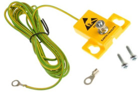 Wspornik uziemiający ESD Tak, RS PRO Zacisk oczkowy