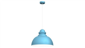 Lampa Wisząca Corin Blue 1Xe27 Mlp7982 Milagro