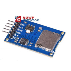 Moduł czytnik kart pam. micro SD pamięci LVC125 do ARDUINO/KLON