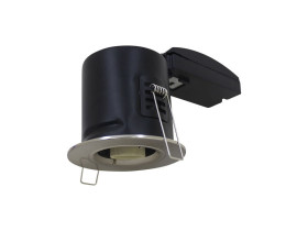 VT-703 Oczko halogenowe downlight GU10 ognioodporność min: 30-60-90 źródło zamykane pierścieniem nikiel 8917 V-TAC