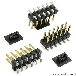 95278-101-A12 Connector 2 x 6 Pin Gold SMD FCIBESAN