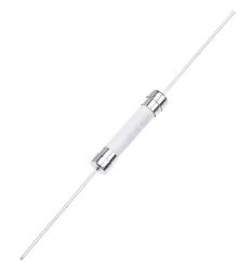 BEZPIECZNIK 20mm 3,15A Z PINAMI DO LUTOWANIA CERAMICZNY (5 SZT.)