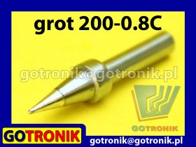 Grot 200-0.8C - ścięty 0,8mm