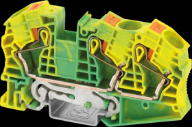 3208786 Continuity terminal, PT 16-Twin green-yellow