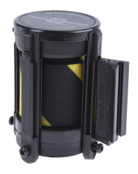 Bariera ochronna długość taśmy 2.3m Bariera chowana Czarny, żółty