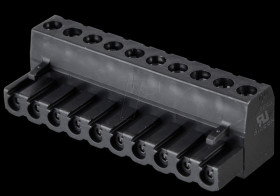 31249110 Connection terminal system, 10-pin, spacing 5.08