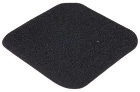 Płytka antypoślizgowa, typ: Płytka antypoślizgowa, czarny, Polimer, gr.: 0.05mm