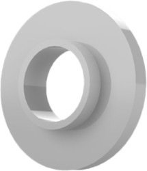 Plastic washer, H 3.5 mm, inner Ø 8.2 mm, outer Ø 15 mm, PA, 003.18.086