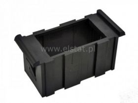 Obudowa przycisku; A-681; czarny; plastik; środek