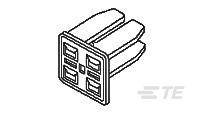Econoseal - Connectors TE AMP Econoseal - Connectors 174263-7 TE Connectivity Zawartość: 1 szt.