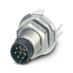 Złącze wielostykowe przemysłowe 8-pinowe M8 Wciskane Wtyczka Phoenix Contact