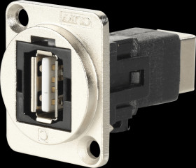 CP30209NM USB adapter FT, 1 x USB 2.0 A socket &gt; 1 x USB 2.0 B socket