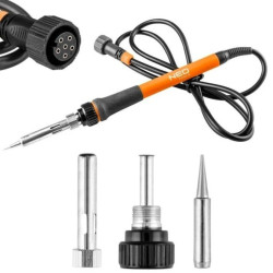 Kolba lutownicza 60W 5-pin 480 C 215mm, przewód 1m 19-220 NEO