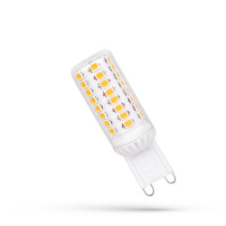 Żarówka LED G9 4,5W WW 230V SPECTRUM Biała ciepła Premium
