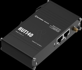 RUT140000000 Industrial Ethernet Router, 2,4 GHz Wi-Fi