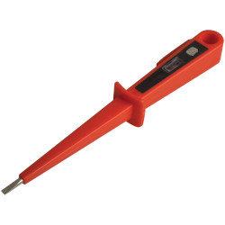 Faithfull FHT-232 Mains Tester Screwdriver, Long