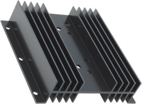 HS201 radiator aluminiowy 100x102x25mm