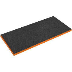 Sealey SF50OR Easy Peel Shadow Foam&#xAE; Orange/Black 1200 x 550 x 50mm
