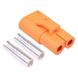 LCB60-F Female 2-Pin Silver Plated Connector 55A AMASS