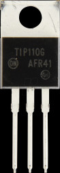 TIP110G Darlington transistor, NPN, 60V, 2A, 2W, TO-220AB