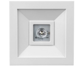 Oprawa awaryjna LOVATO N ECO LED 3W 390lm (opt. otwarta) 1h jednozadaniowa biała LVNO/3W/E/1/SE/AT/WH