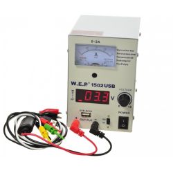 WEP 1502 - zasilacz laboratoryjny 0-15V 2A