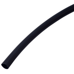 UniStrand 6.4mm Heat Shrink 2:1 Black 25m Reel