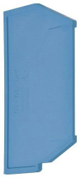 Hager KWE04B Płyta końcowa niebieski 1 szt.