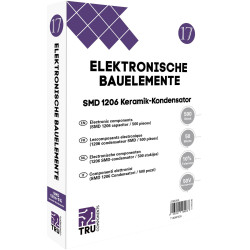 TRU COMPONENTS T1806P026 Ceramic capacitor set SMD 1206 50V 10% 3.2x1.6mm 500pc