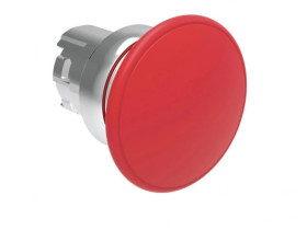 Metalowy przycisk grzybkowy samoczynny powrót fi40mm Czerwony LPSB6144