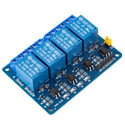 Moduł przekaźników 4 kanały 5V