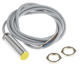 Czujnik zbliżeniowy M18 Indukcyjny 4 mm Turck Wpuszczany 15 → 30 V DC długość 64mm Gwintowany