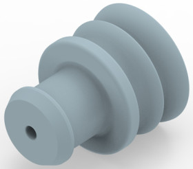 Wire seal for plug, 828920-1