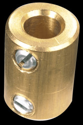Shaft coupler from 4 mm to 6 mm