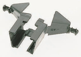 Osłona tylna D-Sub 2 -pinowe ABS Kątowe ITT Cannon