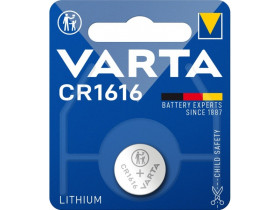 CR1616 (6616) bateria, 1 szt./blister bateria guzikowa litowa, 3 V