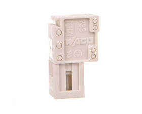 Wtyk MCS-MICRO 2-biegunowy jasnoszary raster 2,5mm 733-202 /200szt./