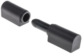 Zawias cylindryczny Tworzywo termoplastyczne długość 83mm Zawias cylindryczny szerokość 19mm Swobodne wychylanie