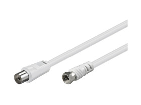 kabel przyłączeniowy SAT/antenowy, Biały