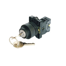 Stacyjka z kluczykiem 2-poz. 1-tor 3A/240V XB2-EG2 ON-ON / PRZEL439 aks