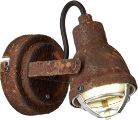 Lampa ścienna Brilliant Bente 26310/60 4 W rdzawy