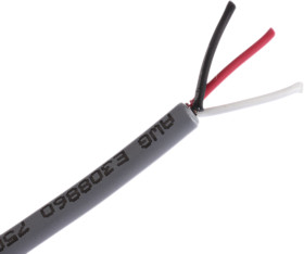 Kabel do transmisji danych 0.35 mm² 3 -rdzeniowy Nieekranowany 22 AWG AWG LSZH 300 V Skrętka