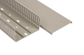 Korytko grzebieniowe 100x60x2000mm jasnoszare E174